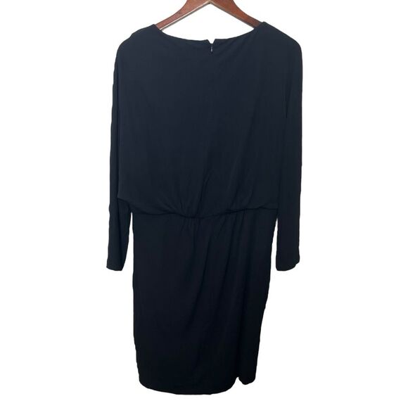 Marie Oliver New Layla Black Dress Women’s Size Medium Dolman Sleeve Pockets - Picture 3 of 13